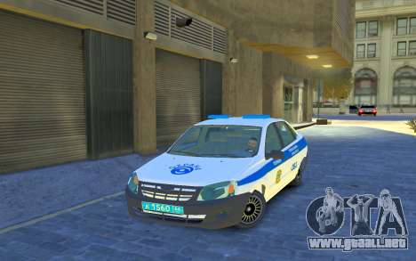 Policía de Lada Granta para GTA 4