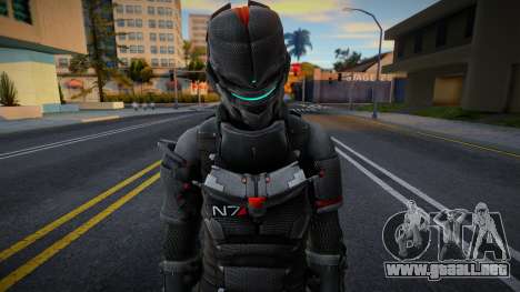 N7 Suit v1 para GTA San Andreas