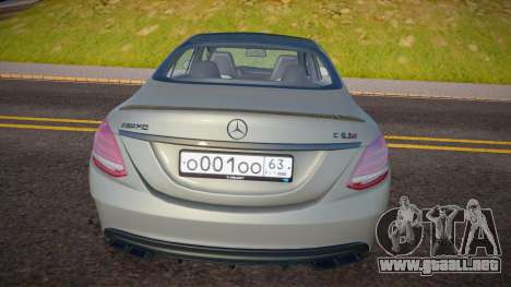 Mercedes-Benz C63s AMG (R PROJECT) para GTA San Andreas