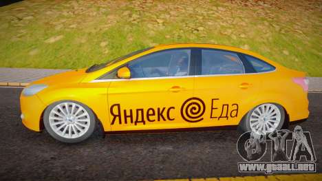 Ford Focus Yandex Eda para GTA San Andreas