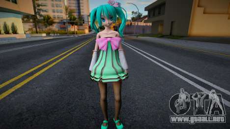 PDFT Hatsune Miku Colorful Gumdrop para GTA San Andreas