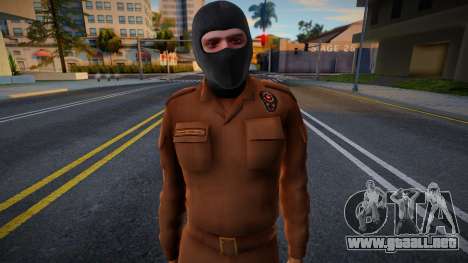 Turkish Police SWAT-Training Outfit para GTA San Andreas