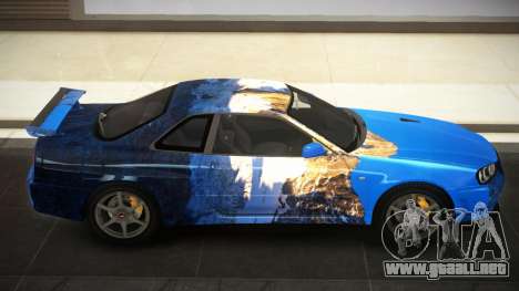 Nissan Skyline R34 QS S10 para GTA 4