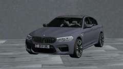 BMW M5 F90BMW M5 F90 AM Plates para GTA San Andreas