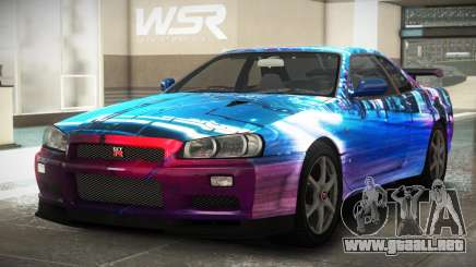 Nissan Skyline R34 QS S3 para GTA 4