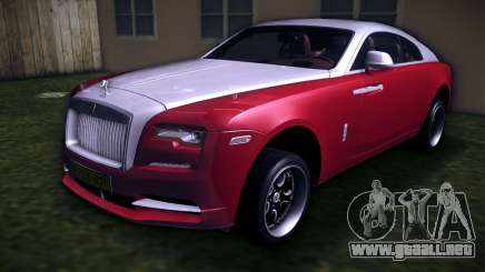 Rolls-Royce Wraith 2017 para GTA Vice City