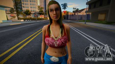 GTA San Andreas Artwork Woman Model para GTA San Andreas