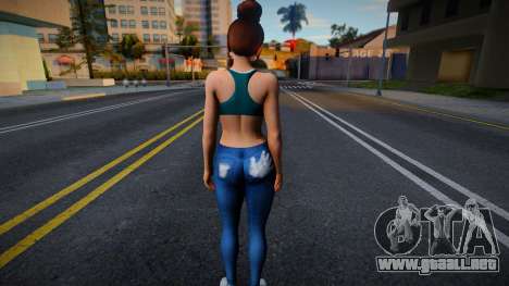 Chica linda v8 para GTA San Andreas