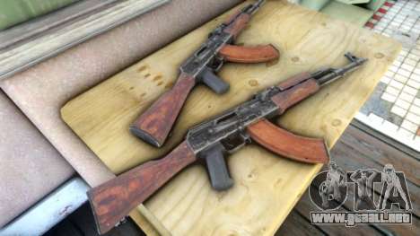 AKM Red Wood para GTA 4