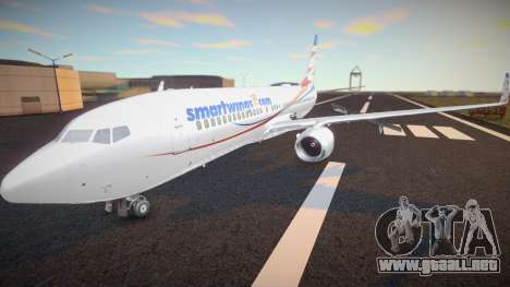 Boeing 737-800 Smartwings v2 para GTA San Andreas