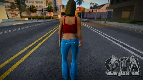 GTA San Andreas Artwork Woman Model para GTA San Andreas