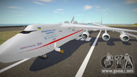 Antonov An-225 Mriya v6 para GTA San Andreas