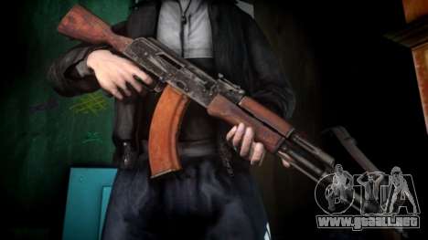 AKM Red Wood para GTA 4