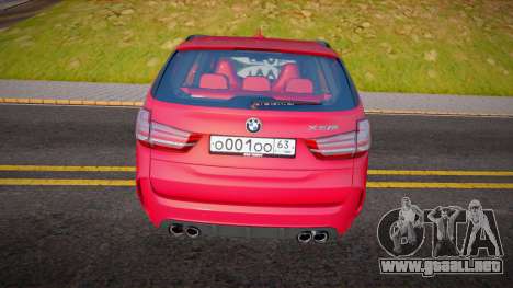 BMW X5M F85 (Fake CCD) para GTA San Andreas