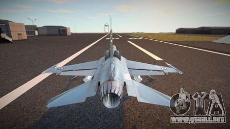 F-16 Fighting Falcon-jordan para GTA San Andreas