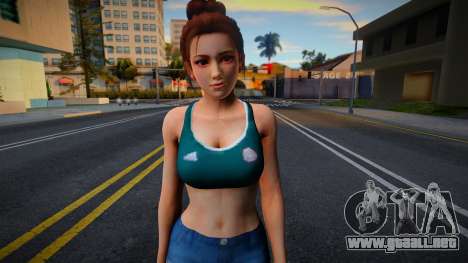 Chica linda v8 para GTA San Andreas