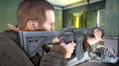 HK416 para GTA 4