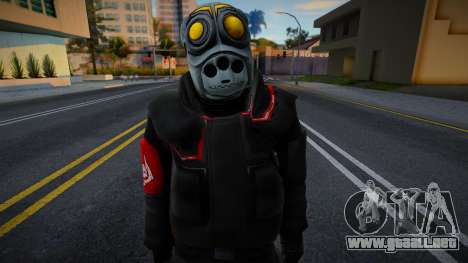 Combine Dogmask Beta skin from Half-Life 2 para GTA San Andreas