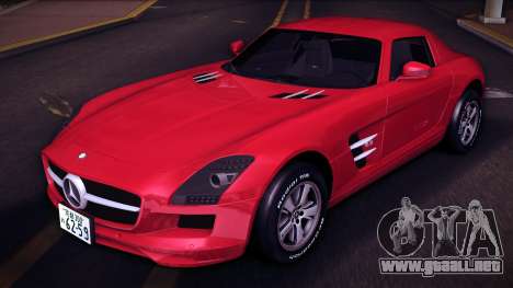 Mercedes-Benz SLS AMG (10 Spoke AMG Rims) para GTA Vice City