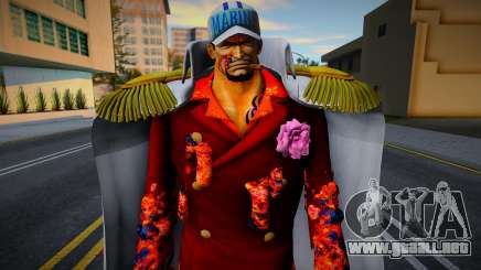 Sakazuki Akainu [Timeskip] From One Piece 1 para GTA San Andreas