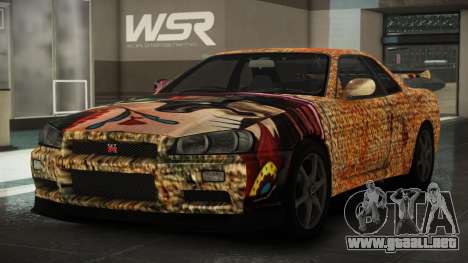 Nissan Skyline R34 GT V-Spec S4 para GTA 4