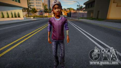 Clementina de Walking Dead para GTA San Andreas