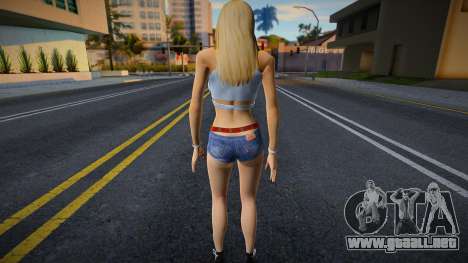 Trishka Ms.Titka Girlfriend Mod v1 para GTA San Andreas