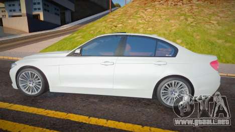 BMW 320i F30 LCI Luxury Line Plus para GTA San Andreas