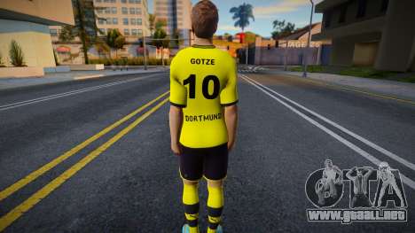 Mario Gotze [Borussia Dortmund] para GTA San Andreas