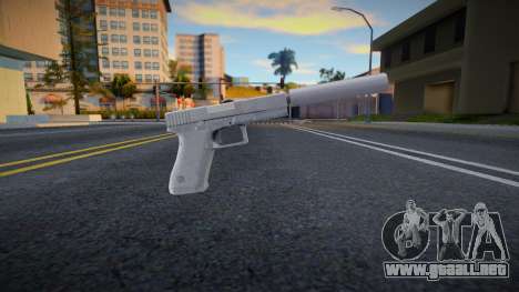 Glock 17 Silenced - Silenced Pistol Replacer para GTA San Andreas