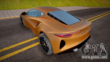 Lotus Emira 2022 para GTA San Andreas