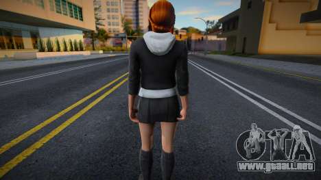 Chica con falda 1 para GTA San Andreas