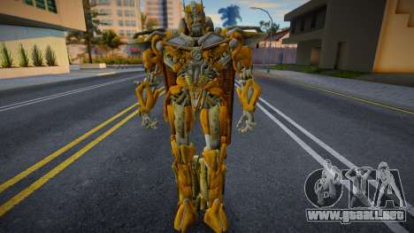 Sentinel Prime como en la película Transformers  para GTA San Andreas