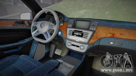 Mercedes-Benz ML 63 AMG (visenka) para GTA San Andreas