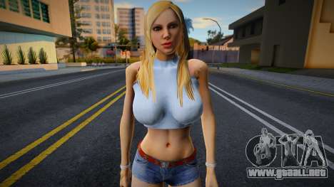 Trishka Ms.Titka Girlfriend Mod v1 para GTA San Andreas