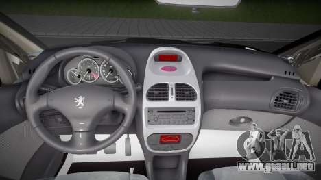 Peugeot 206 cc para GTA San Andreas