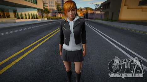 Chica con falda 1 para GTA San Andreas