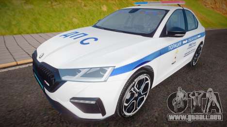 Skoda Octavia RS 2020 DPS para GTA San Andreas