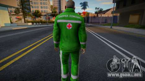 Trabajador de ambulancia v6 para GTA San Andreas