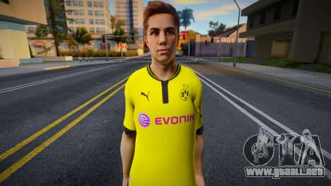 Mario Gotze [Borussia Dortmund] para GTA San Andreas