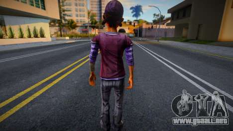 Clementina de Walking Dead para GTA San Andreas