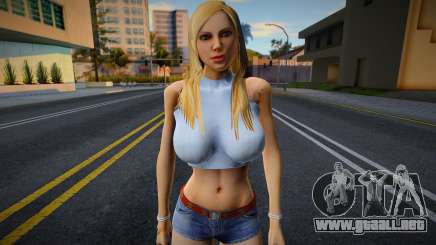 Trishka Ms.Titka Girlfriend Mod v1 para GTA San Andreas