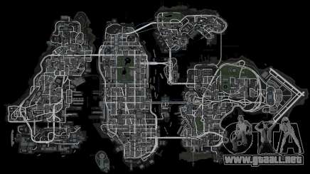Another One Map and Radar para GTA 4