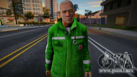 Trabajador de ambulancia v6 para GTA San Andreas