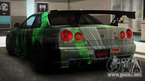 Nissan Skyline R34 GTR V-Spec II S7 para GTA 4