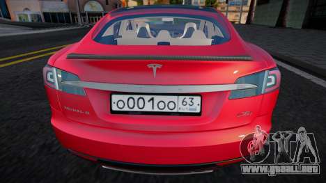 Tesla Model S (Rage) para GTA San Andreas