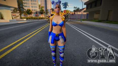 Anitta Diva Deslumbrante Garena Free Fire para GTA San Andreas