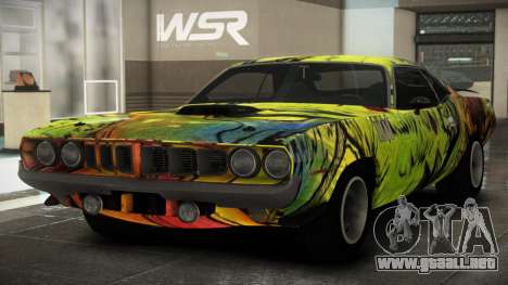 Plymouth Cuda 71th S6 para GTA 4