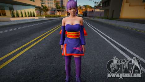 Ayane from Dead or Alive v1 para GTA San Andreas