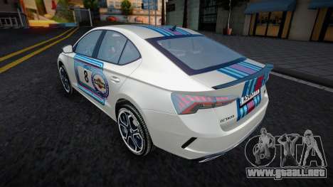 Skoda Octavia RS 2020 - Vinilo 2 para GTA San Andreas